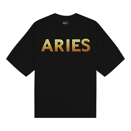 Aries Fire Ram Pro Club Inspired Dual-Sided T-Shirt - Unisex
