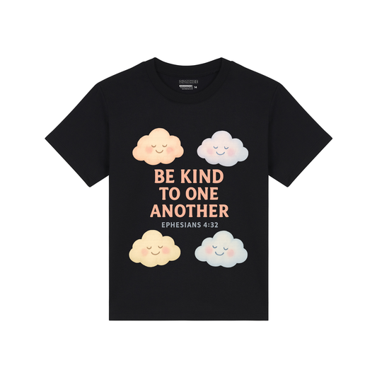Be Kind to One Another Bible Verse Shirt for Kids - Unisex