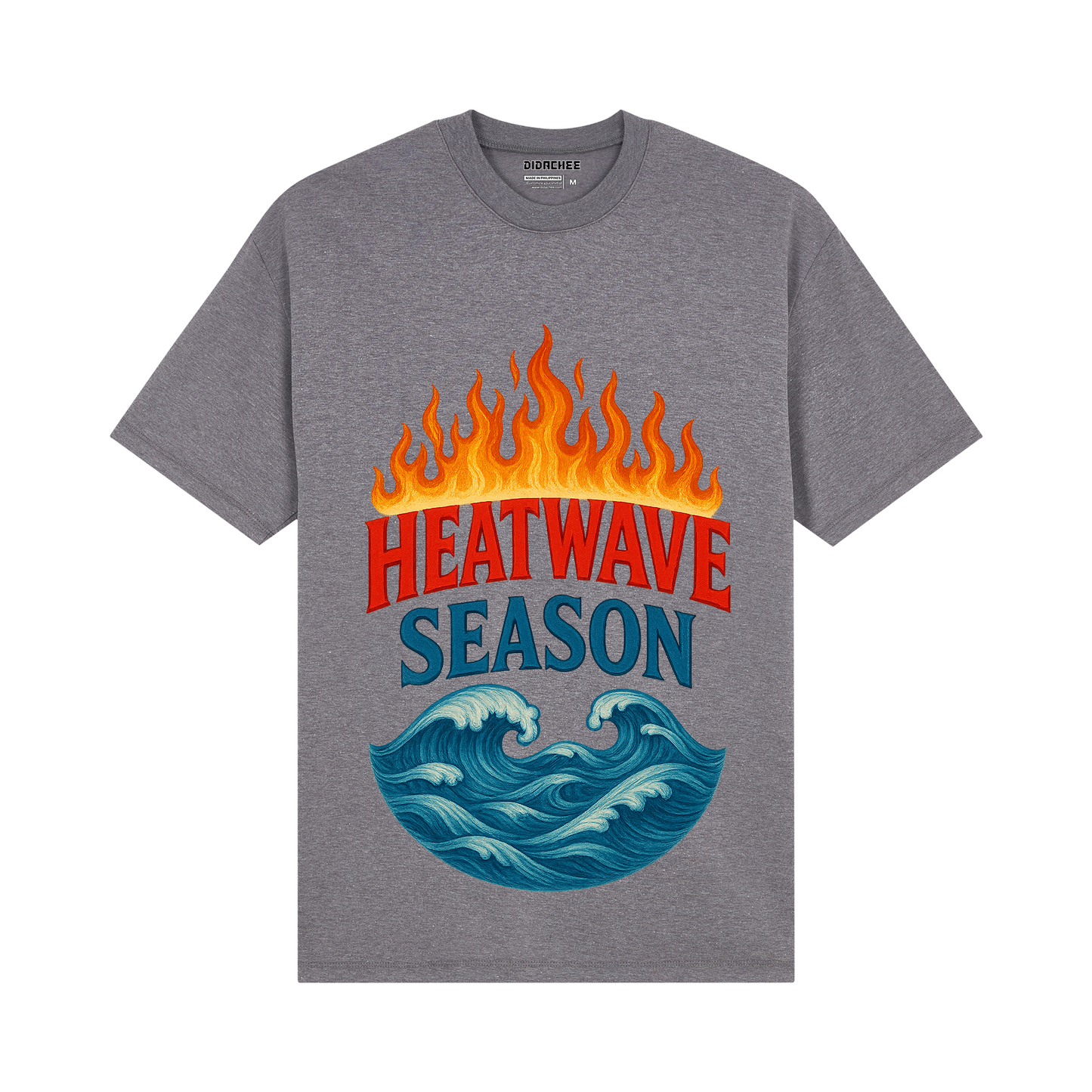 Bold Heatwave Season Wave Shirt - Unisex