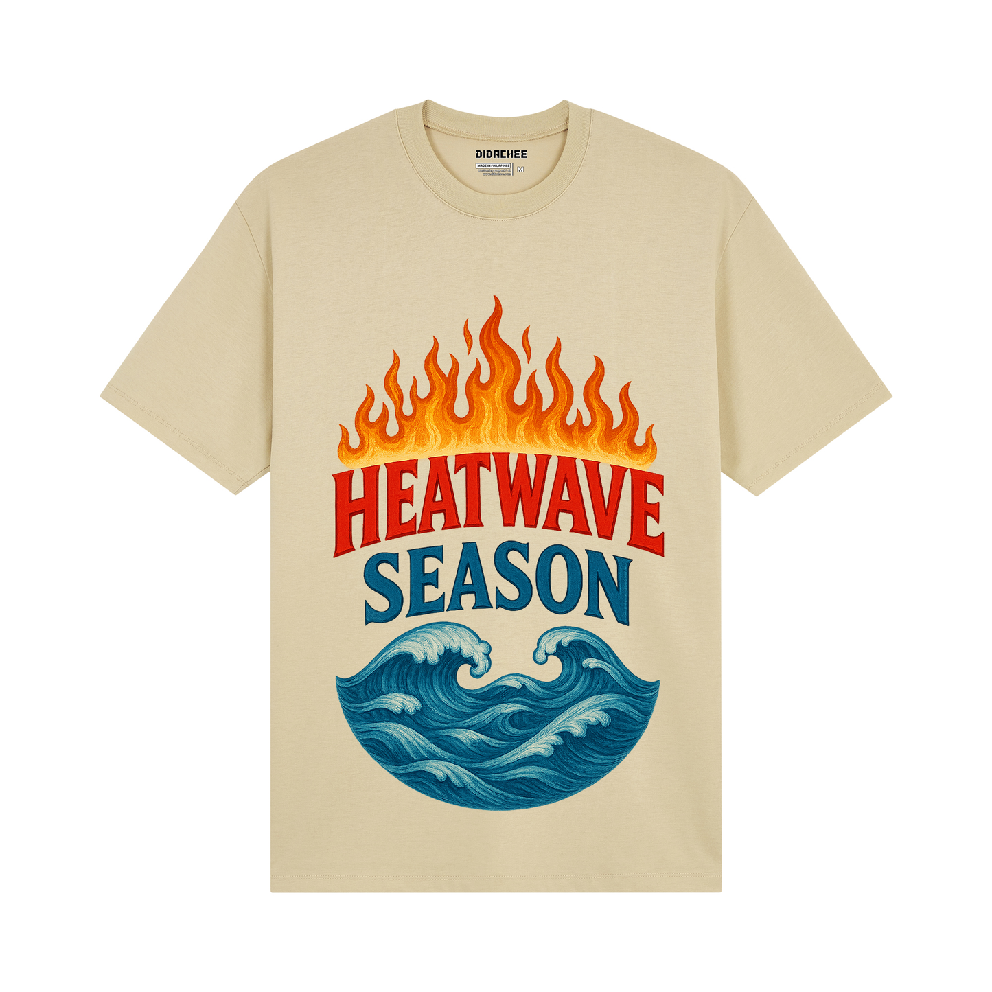 Bold Heatwave Season Wave Shirt - Unisex