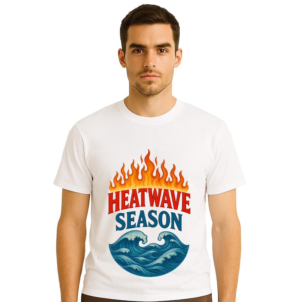 Bold Heatwave Season Wave Shirt - Unisex