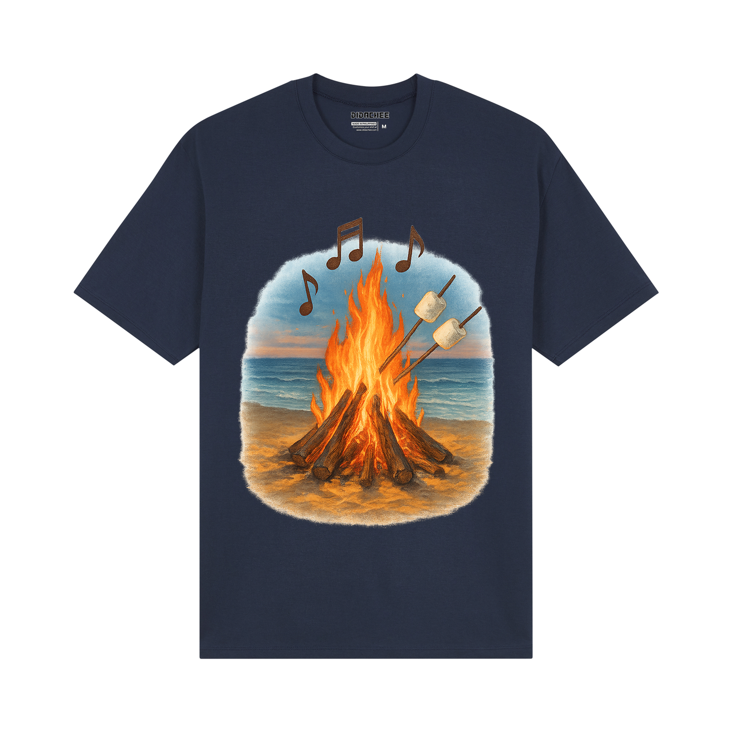 Campfire Beach Night Tee - Unisex