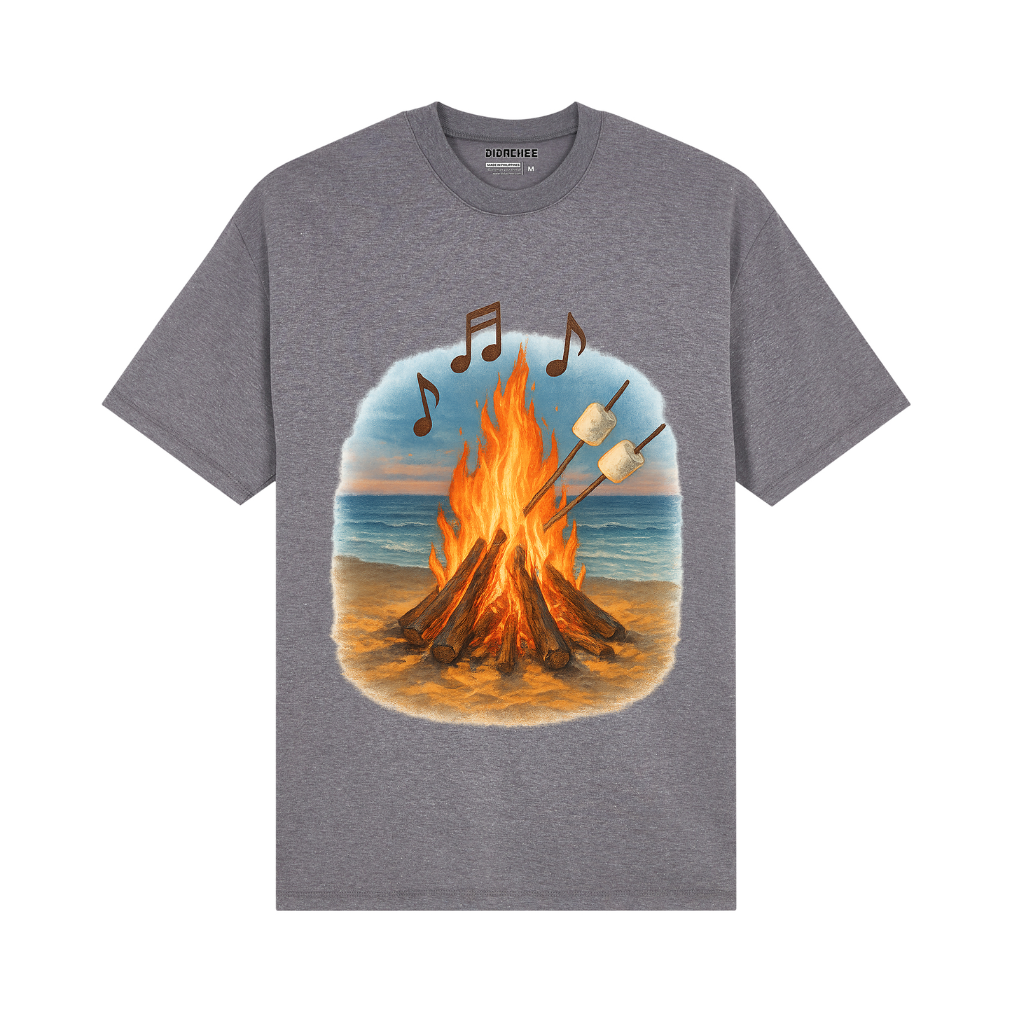 Campfire Beach Night Tee - Unisex