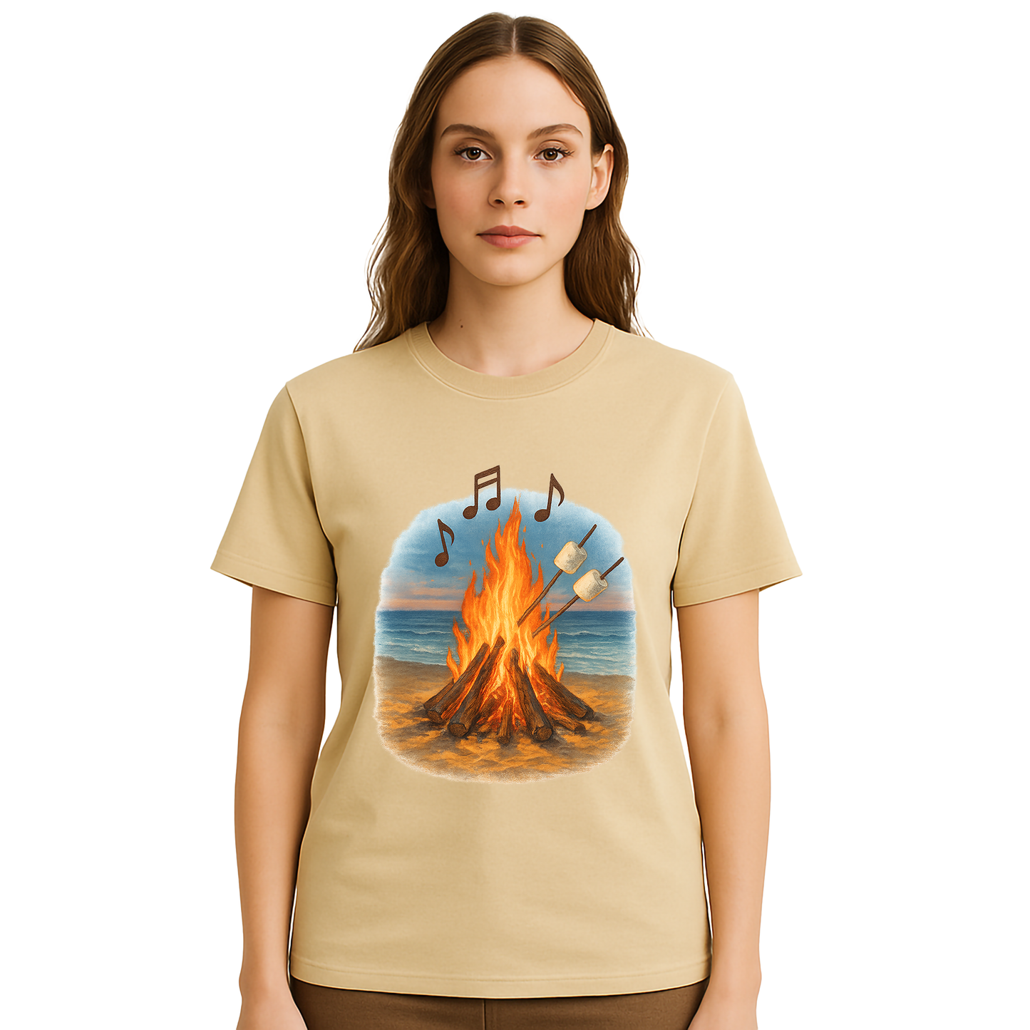 Campfire Beach Night Tee - Unisex