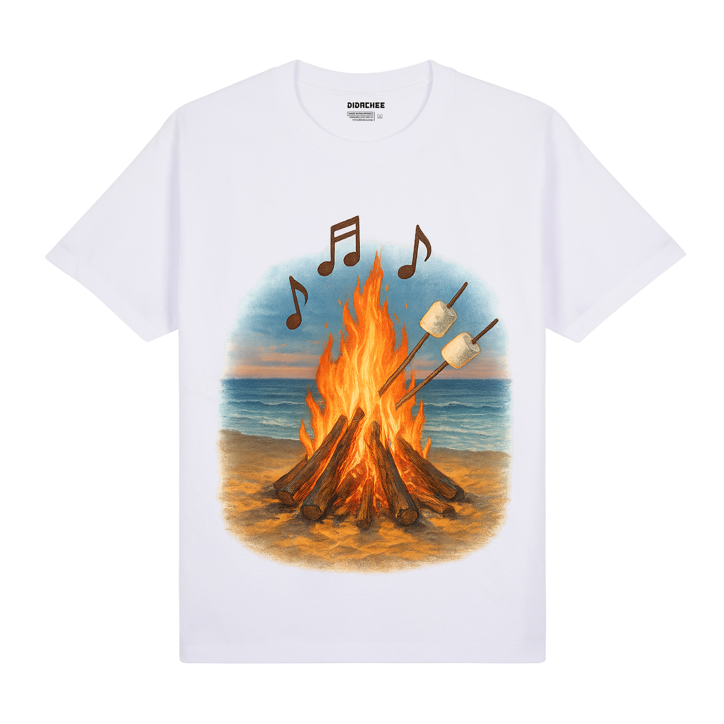 Campfire Beach Night Tee - Unisex