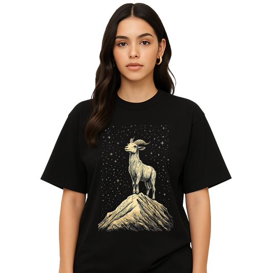 Capricorn Starlit Summit T-Shirt - Unisex