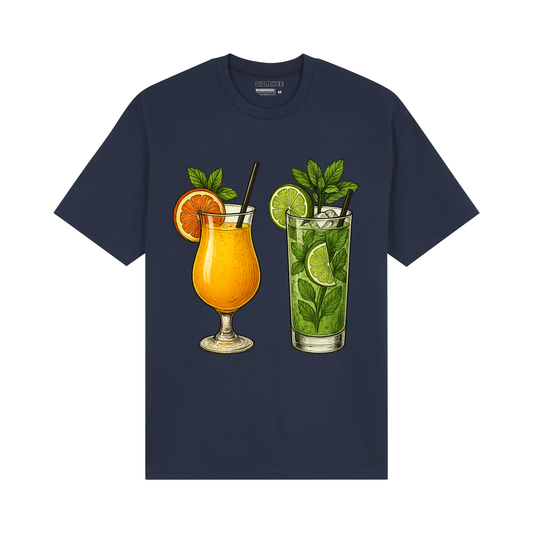 Citrus Cocktail Graphic Shirt - Unisex