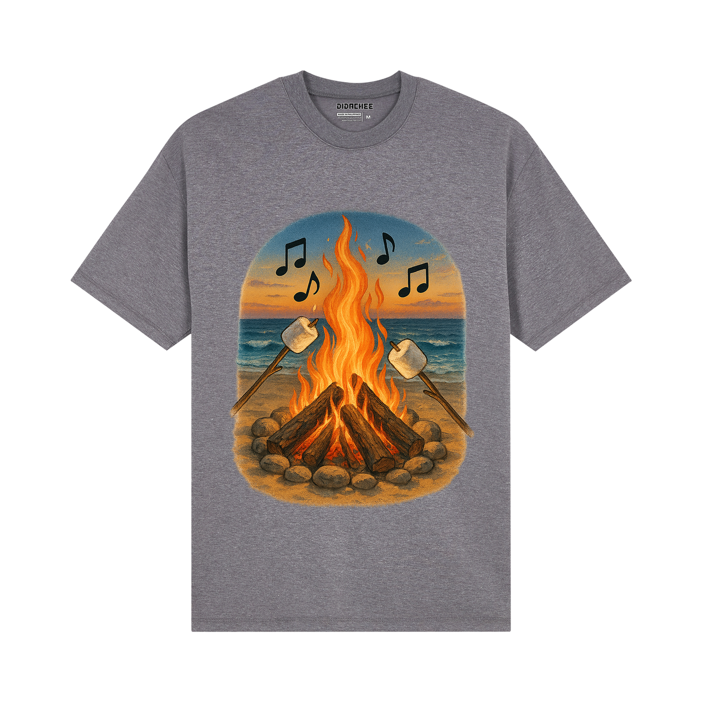 Coastal Bonfire Graphic Shirt - Unisex