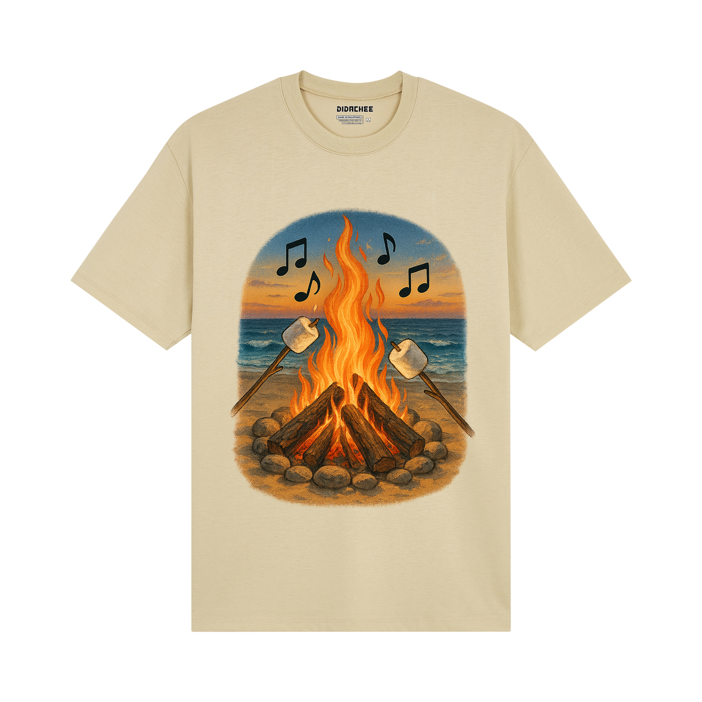 Coastal Bonfire Graphic Shirt - Unisex