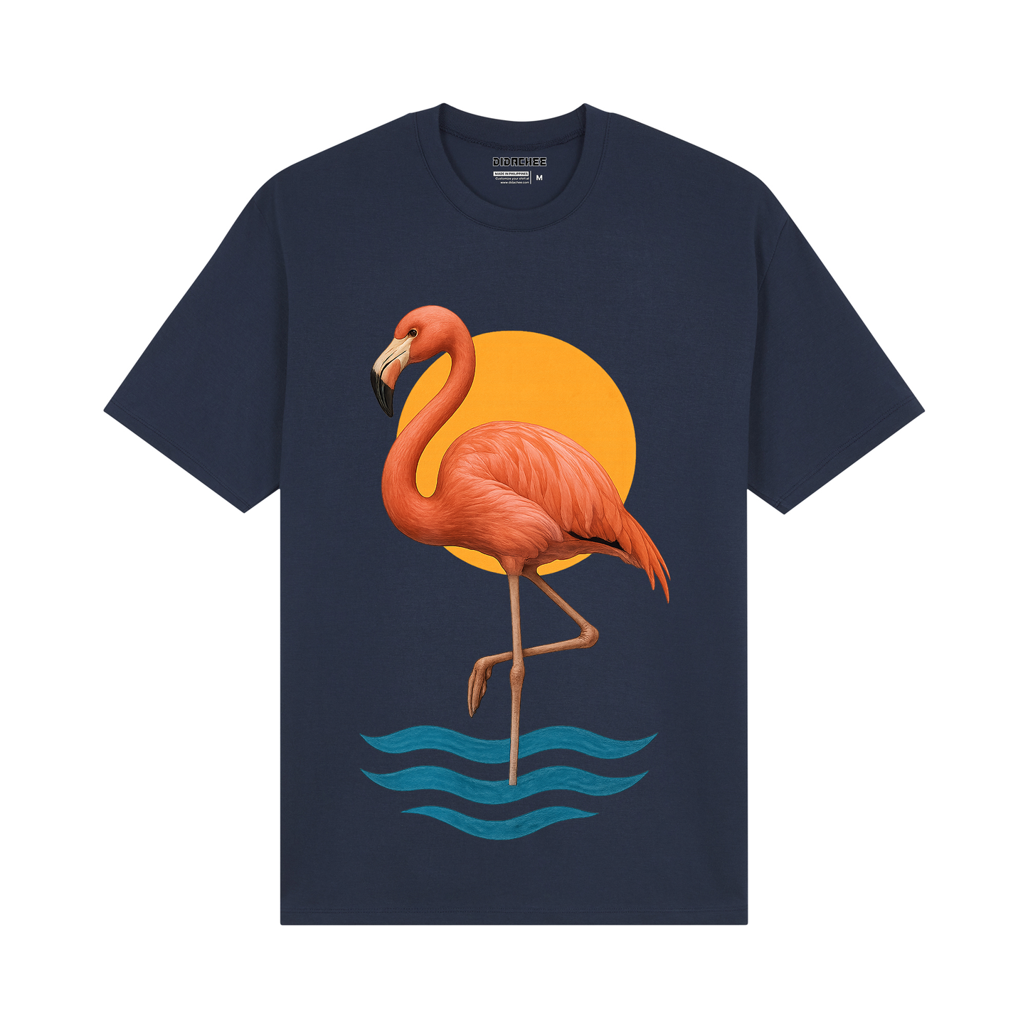 Flamingo Beach Graphic Tee