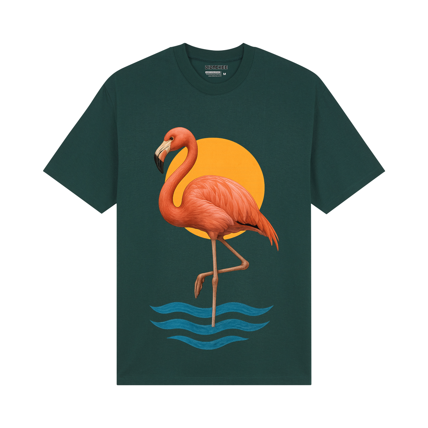 Flamingo Beach Graphic Tee