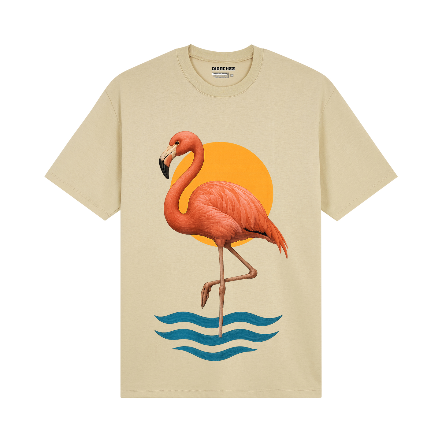 Flamingo Beach Graphic Tee