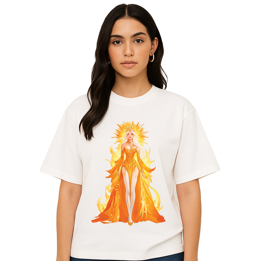 Leo Solar Goddess T-Shirt