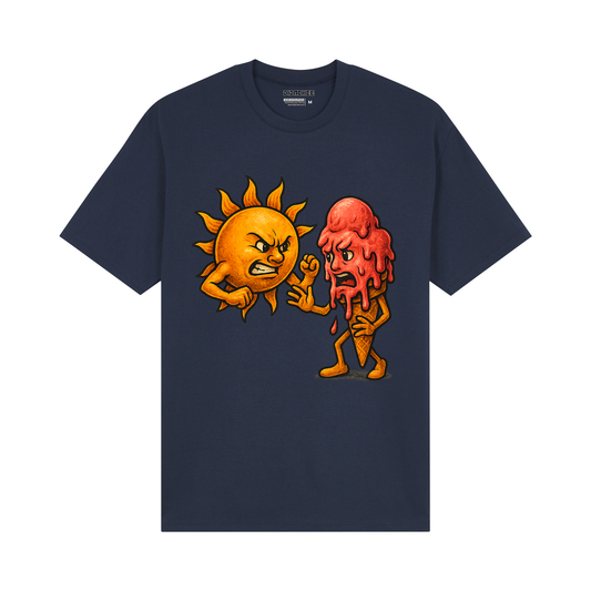 Melting Ice Cream vs Sun Shirt - Unisex