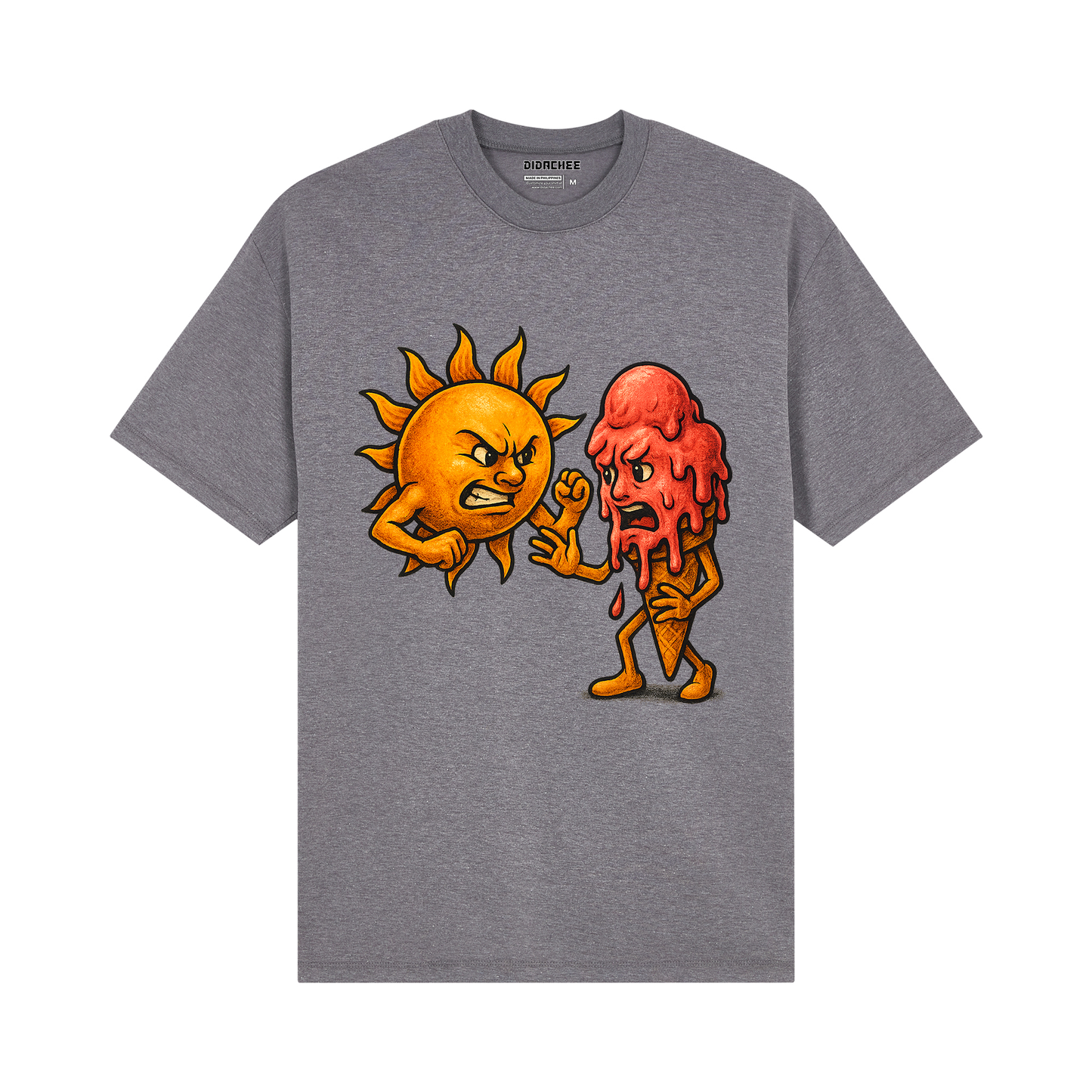 Melting Ice Cream vs Sun Shirt - Unisex