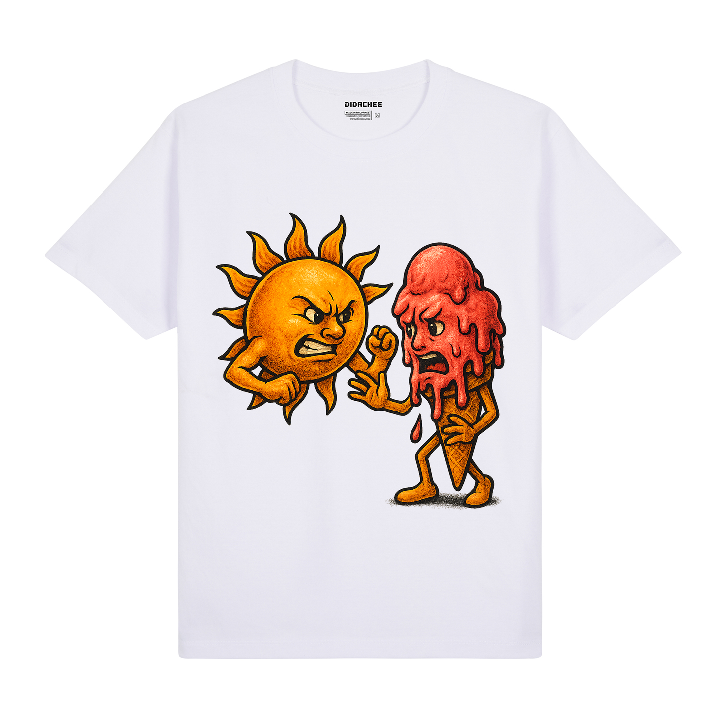 Melting Ice Cream vs Sun Shirt - Unisex