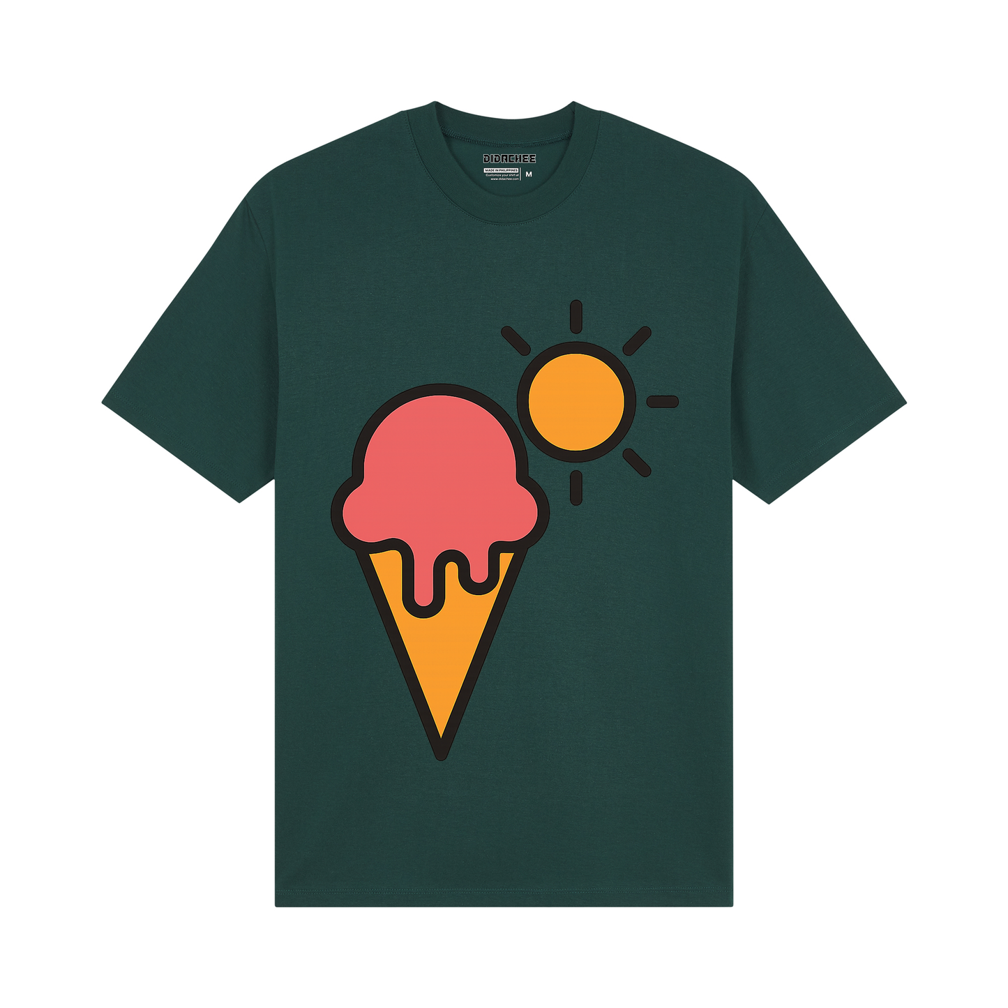Minimal Ice Cream Summer Shirt