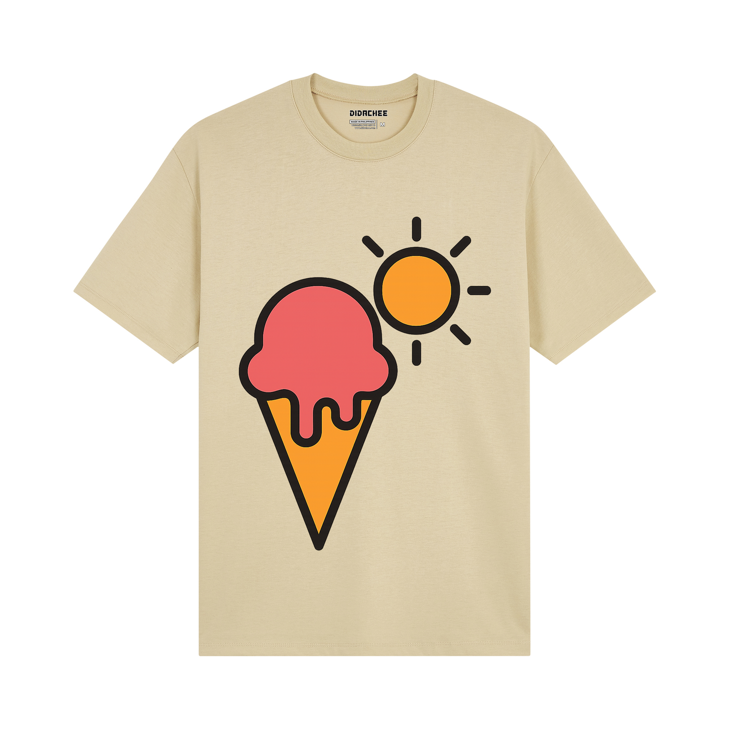 Minimal Ice Cream Summer Shirt