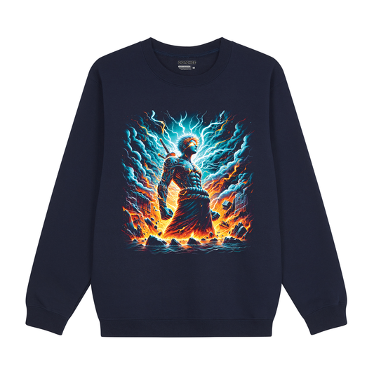 Zoro Awakened Fire Mode One Piece Sweatshirt - Unisex