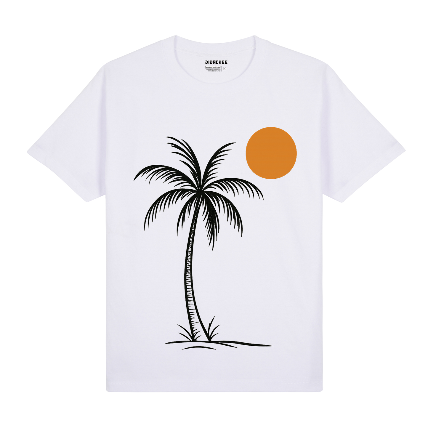 Palm Sunset Outline Graphic Tee - Unisex