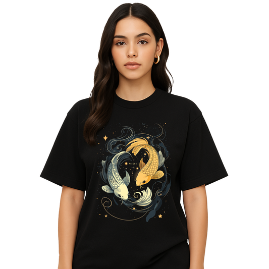 Pisces Celestial Koi Shirt - Unisex