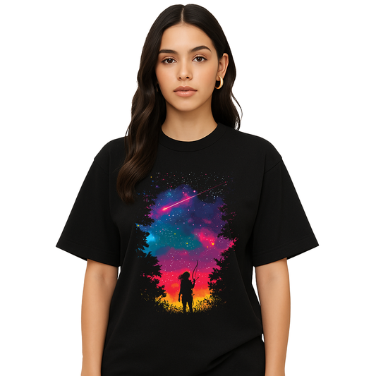 Sagittarius Stargazing Archer T-Shirt