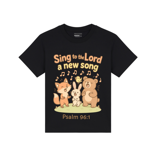 Sing to the Lord Bible Verse Shirt for Kids - Unisex