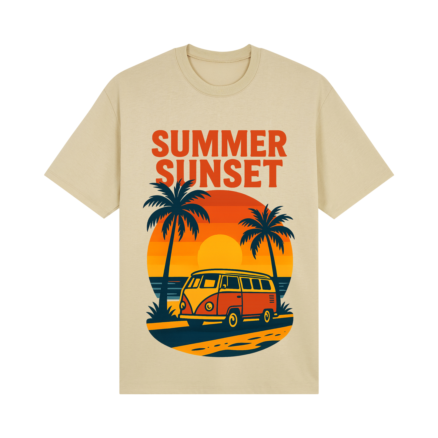 Summer Sunset Van Graphic Tee - Unisex