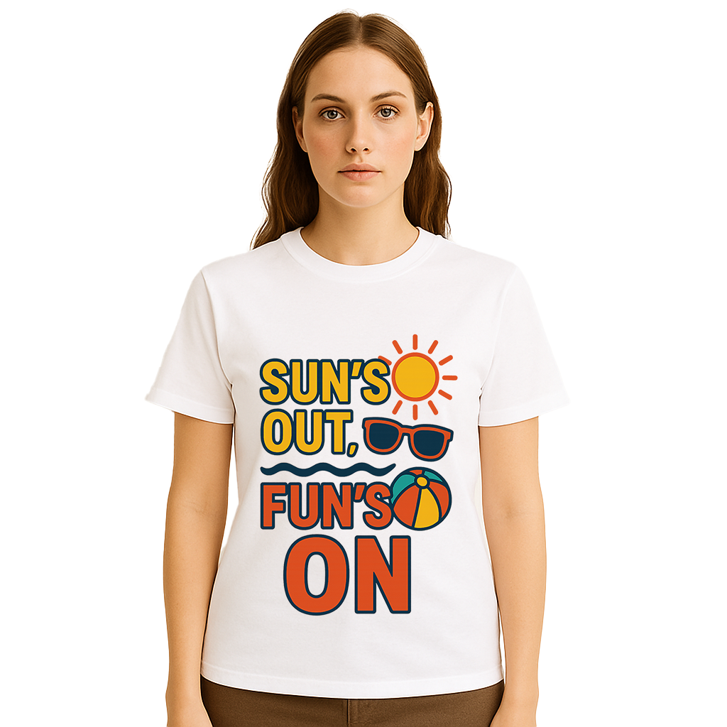 Sun's Out Fun's On Statement Tee - Unisex
