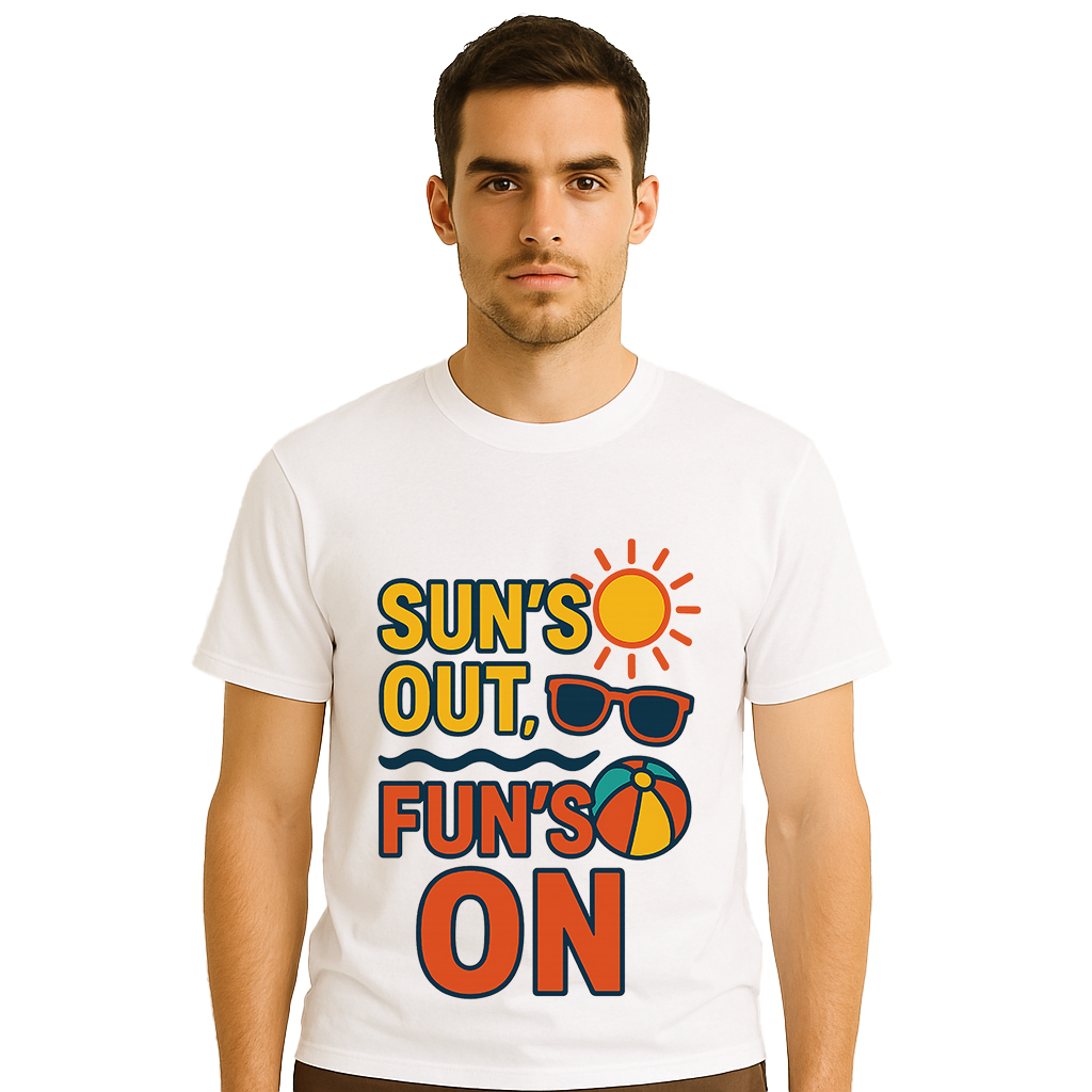 Sun's Out Fun's On Statement Tee - Unisex