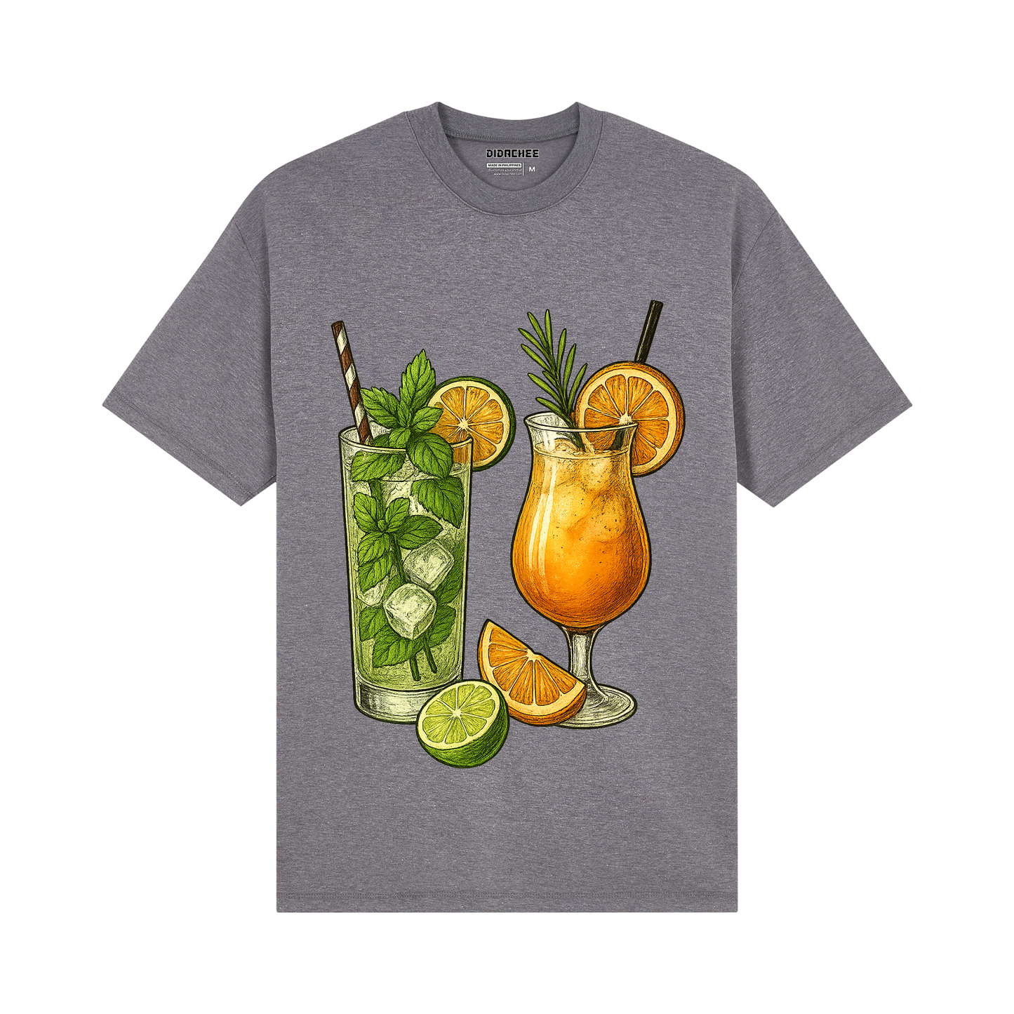 Tropical Drink Graphic Tee - Unisex