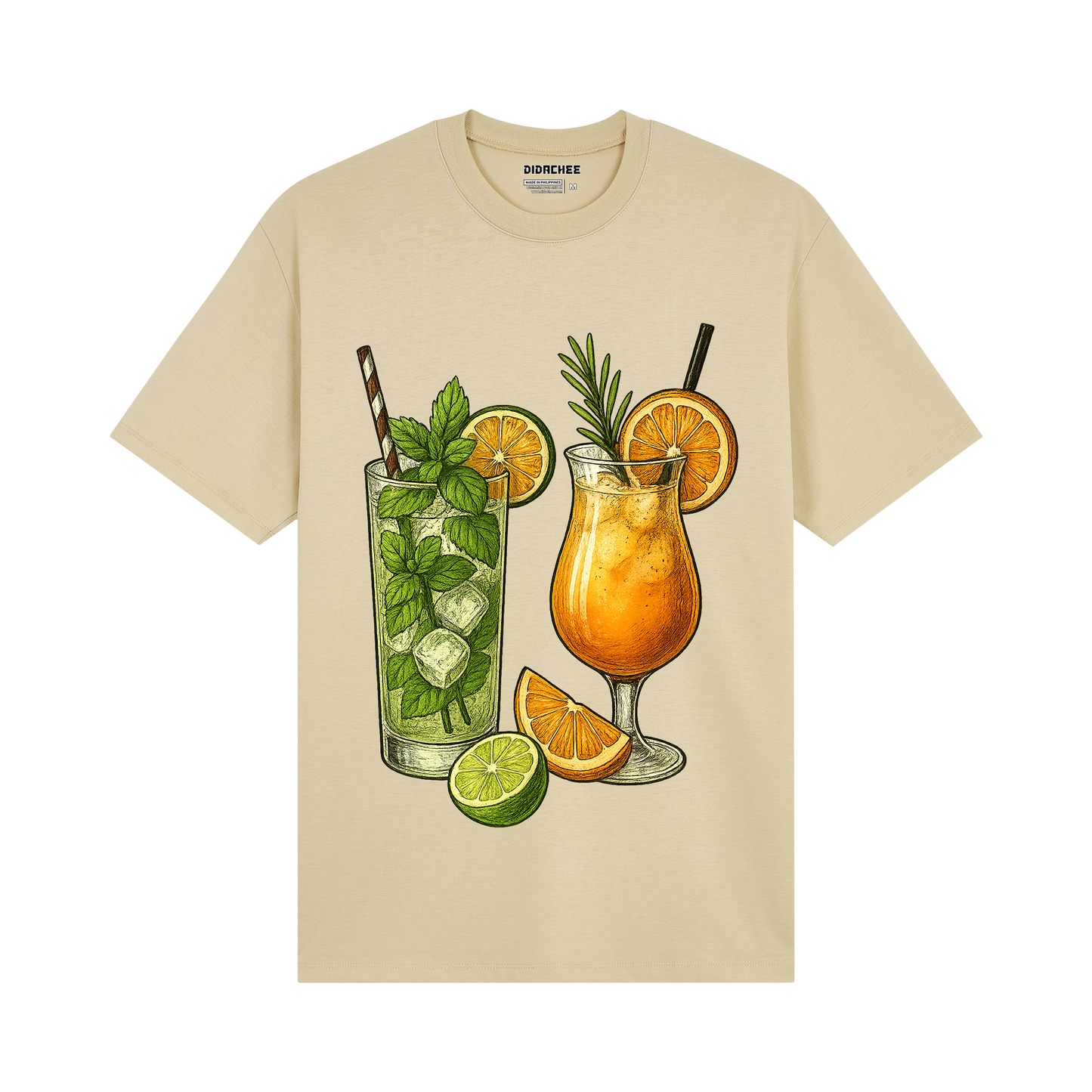 Tropical Drink Graphic Tee - Unisex