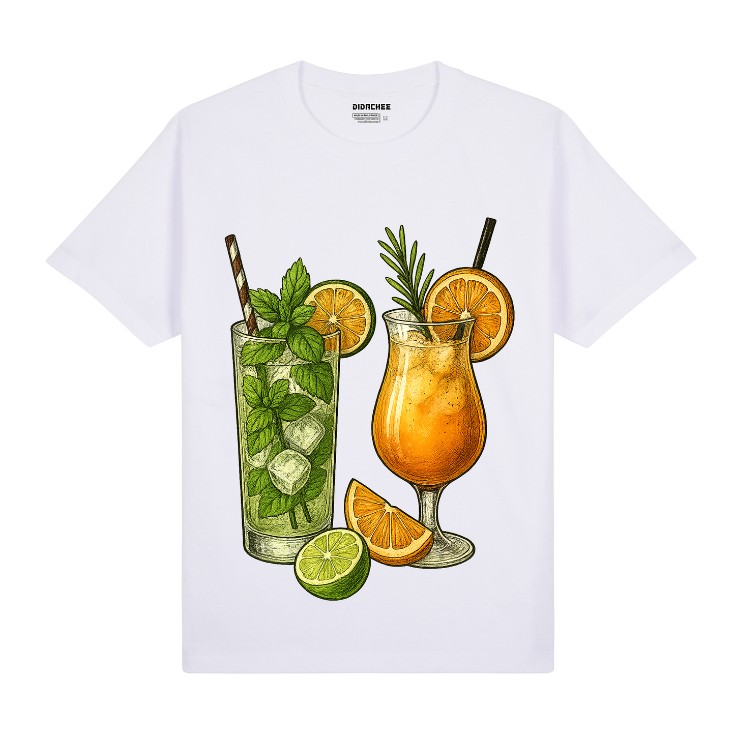 Tropical Drink Graphic Tee - Unisex