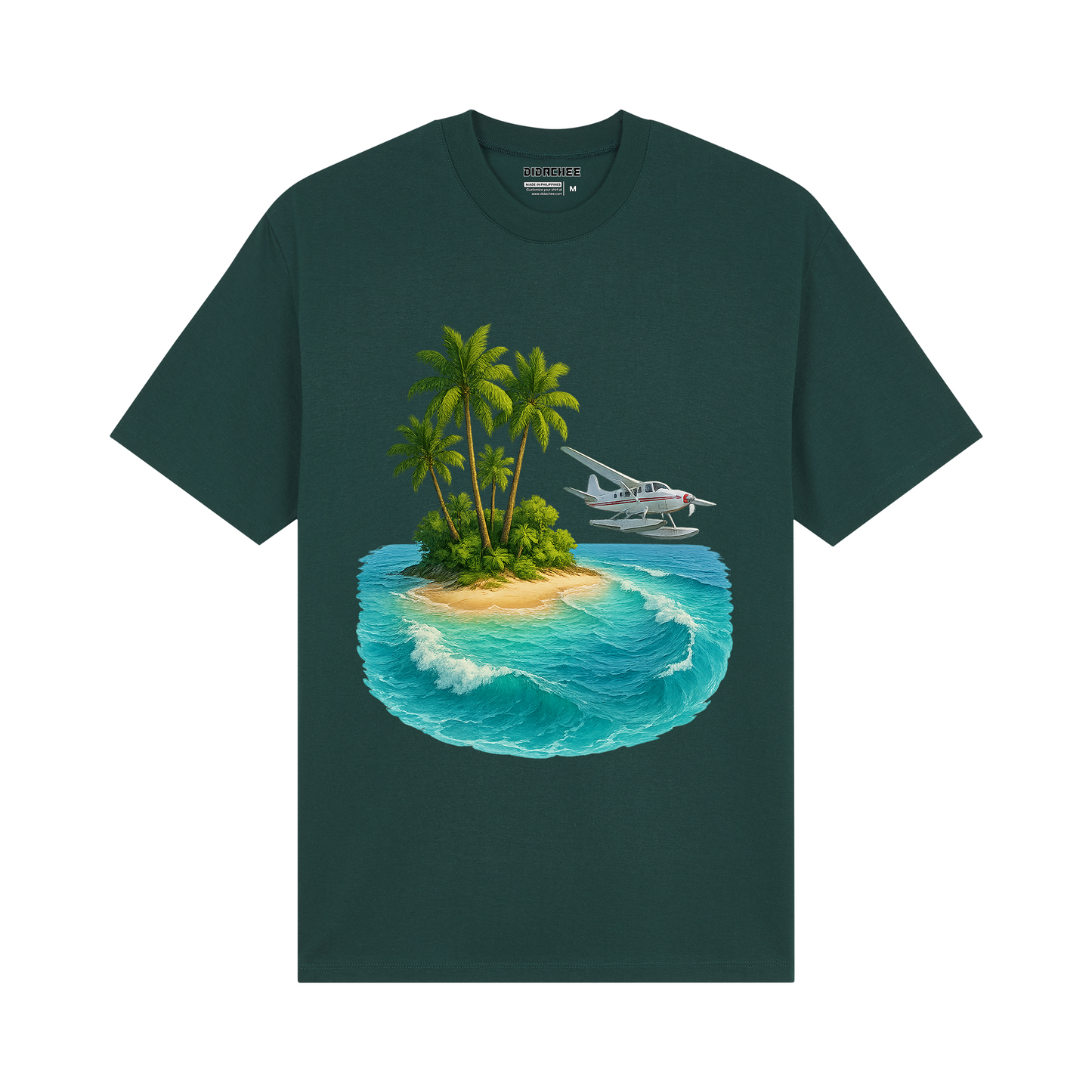 Tropical Island Seaplane Shirt - Unisex