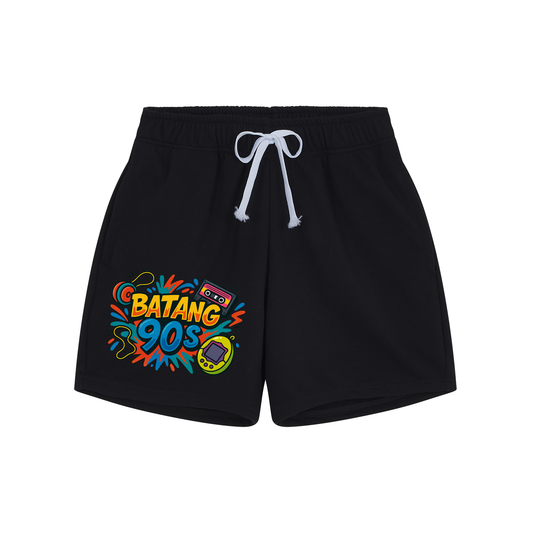 Batang 90s Graphic Nostalgia Shorts - Unisex