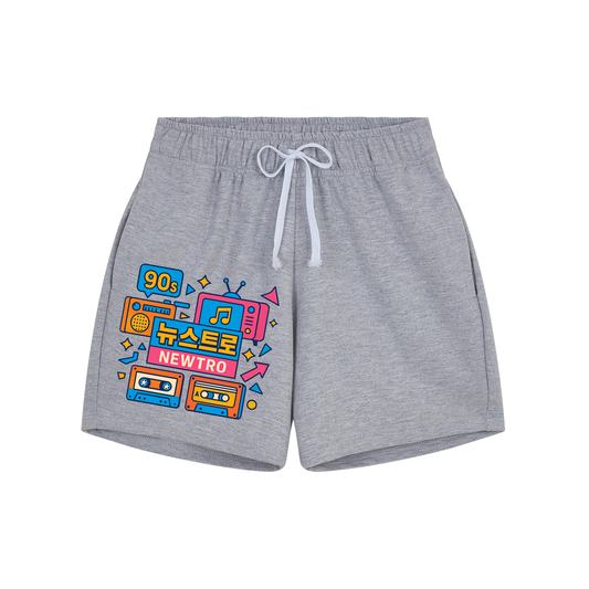 NEWTRO K-Retro 90s Shorts - Unisex