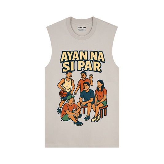 Ayan Na Si Par Basketball Muscle Tee