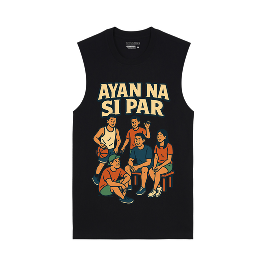 Ayan Na Si Par Basketball Muscle Tee