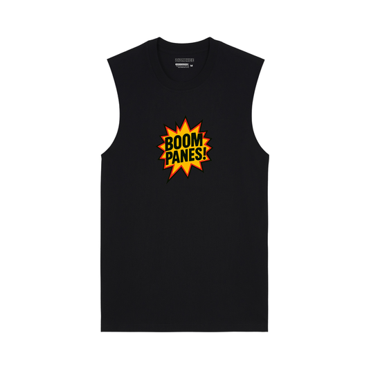 Boom Panes! Comic Slap Muscle Tee - Unisex