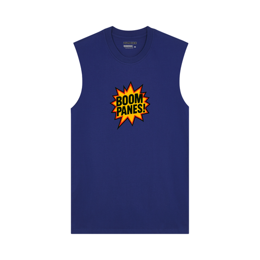 Boom Panes! Comic Slap Muscle Tee - Unisex