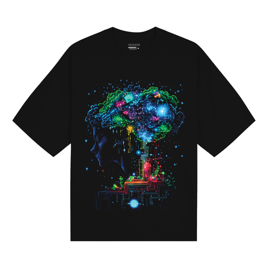 Aquarius Cosmic Mind Pro Club Inspired T-Shirt