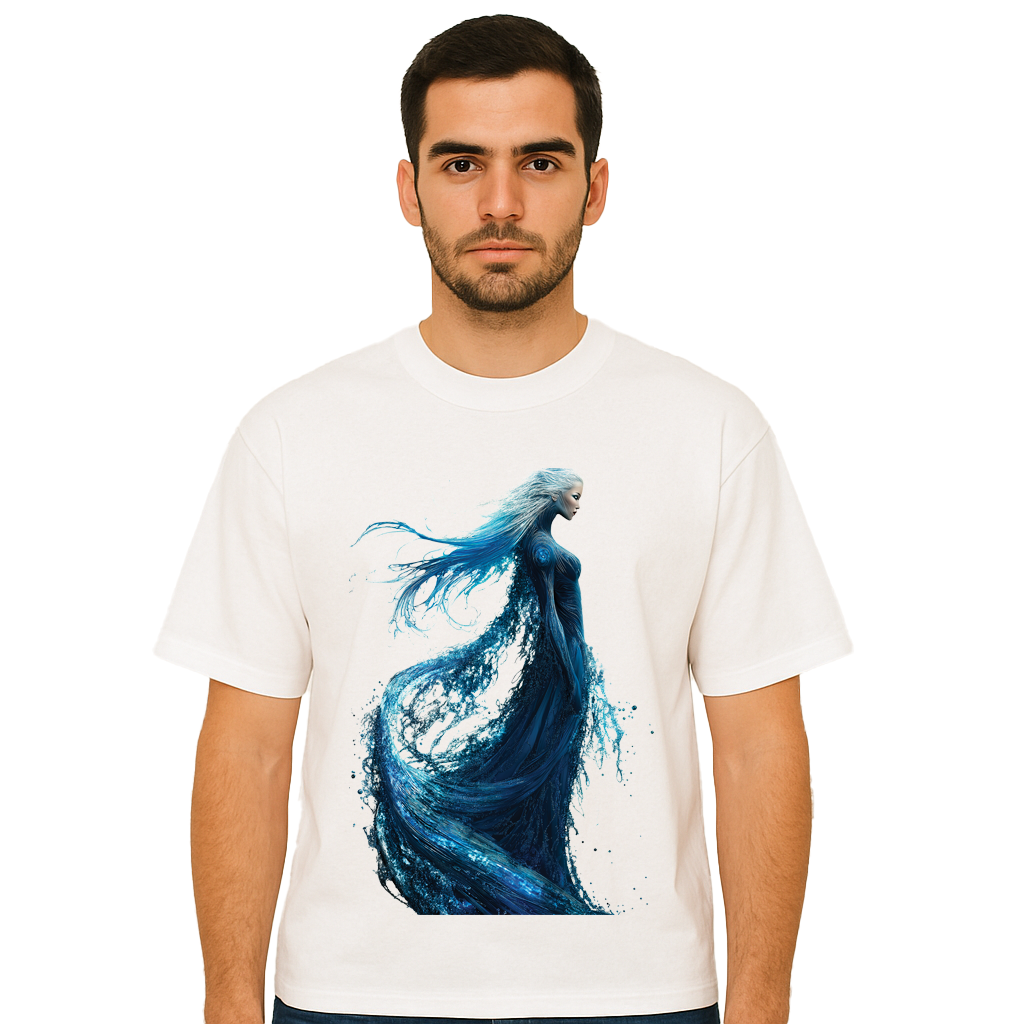 Aquarius Goddess Flow Pro Club Inspired T-Shirt - Unisex