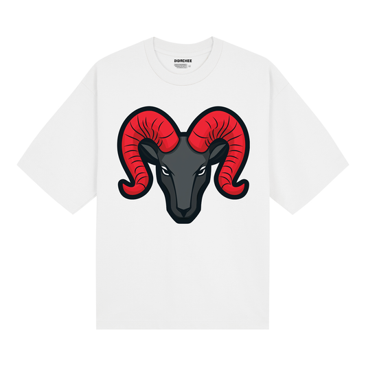 Aries Ram Head Graphic Tee - Unisex