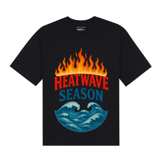 Bold Heatwave Season Wave Shirt - Unisex