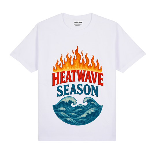 Bold Heatwave Season Wave Shirt - Unisex