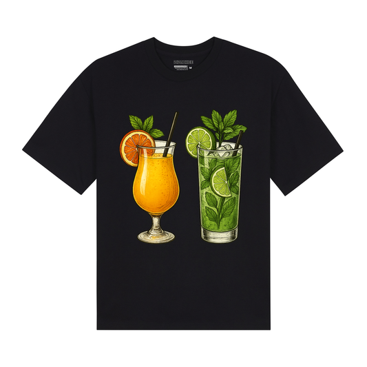 Citrus Cocktail Graphic Shirt - Unisex