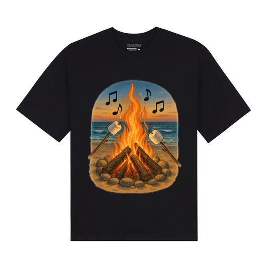Coastal Bonfire Graphic Shirt - Unisex