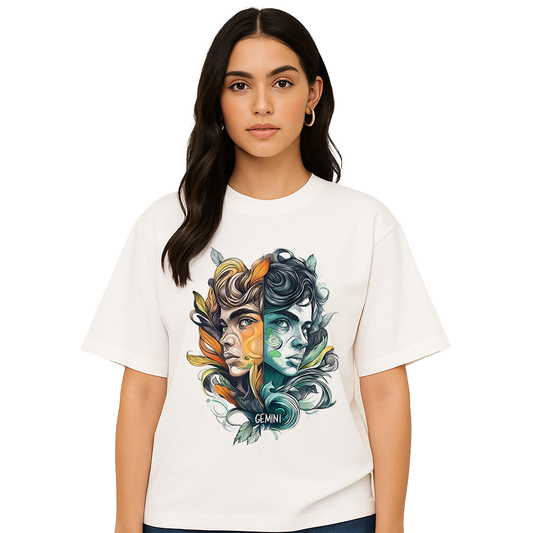 Didachee Dual Faces Gemini Tee - Unisex