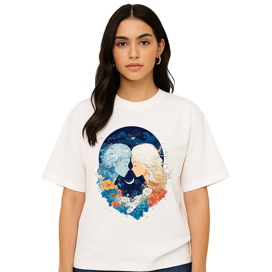 Gemini Lovers Zodiac Graphic Tee