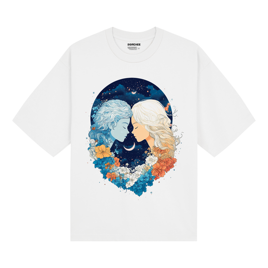 Gemini Lovers Zodiac Graphic Tee